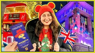 A Festive LONDON Vlog! Hamleys BUS Tour, PADDINGTON The Musical, DISNEY Selfridges & MORE! 2025