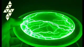 6-Inch Luminglas Flat Plasma Disc ⦿ Gadgetify
