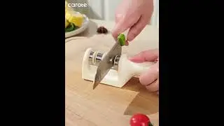 knife sharpener, quick sharpening tool for kitchen knives, chef's scissors, sharpening stone