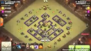 Clash Of Clans-Th8-Baloonion-3 stars