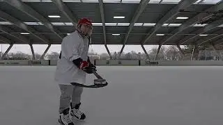 ICE HOCKEY JAMES DAVID MA'S PATENT STICK HANDLING,BEING FUN GOOFY.NOT SERIOUS.DJI202601121057390018D