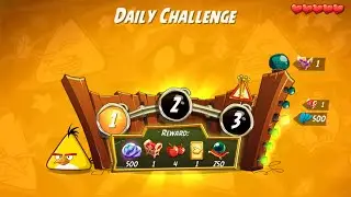 DC 4-5-6 Rooms - No Red,Blues,Chuck,Matilda - Daily Challenge, Angry Birds 2
