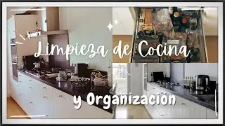 LIMPIEZA y ORGANIZACION de mi cocina. Mi RUTINA diaria #hogar #limpieza #cocina #vlog