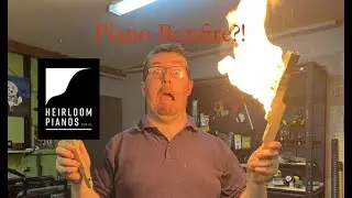 Flammable Piano Keys  (Do not try this at Home!)