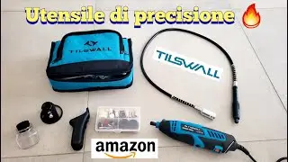 MINI UTENSILE MULTIFUNZIONE DI PRECISIONE TILSWALL | ROTARY TOOL KIT MODEL S1J-FE7-10 BY AMAZON