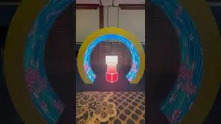 Curved Arch LED 2.5 video tiles.