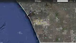 Los Angeles KLAX Flightradar24 Livestream with Live Air Traffic Control 22/11/2025