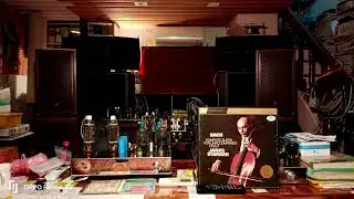 5)Bach  complete suites for unaccompanied cello.No.5.Janos Starker