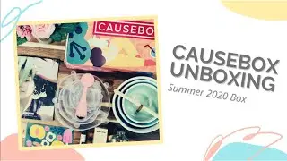 Causebox Unboxing + Review | Summer 2020 | Best Subscription Box! | coffee.n.lavendr