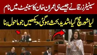 PTI Senator Dr Zarqa Suharwardy Fiery Speech In Senate Of Pakistan | 27th  amendment