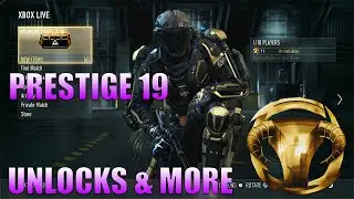 Call of Duty Advanced warfare: MASTER PRESTIGE 19 - Unlocks & MORE