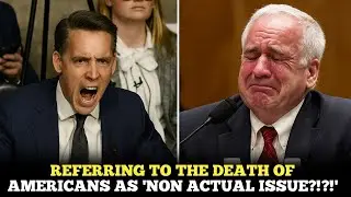 Senator Hawley DESTROYS Witness Over MIGRANT Crime | Lake & Riley Act Debate