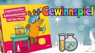 Vorstellung:  Experimentier-Adventskalender mit der Maus (+% Code, Test, Rezension)