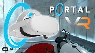 Играю в Portal 1 в VR