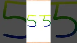 55 no. Drawing #shortvideo #viralvideo #drawing #art #number