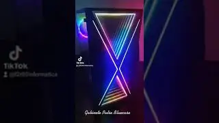 Gabinete Full RGB espelhado!! 😍😍😍