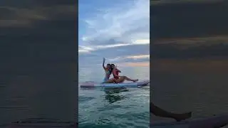 another sunset beach vlog!! 🌞 #sunset #postgraduate #paddleboard #vlog #beach