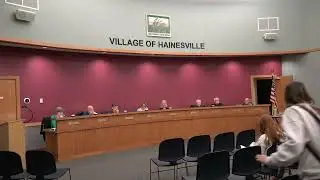Village of Hainesville November 18, 2025 Regular Board Meeting