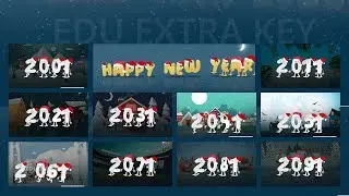 2001 to 2091 | Wish You A HAPPY NEW YEAR 2001, 2011, 2021, 2031, 2041, 2051, 2061, 2071, 2081, 2091
