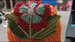 Bora fazer florzinha de crochê 🧶.