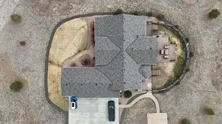 F-Wave REVIA Designer Slate Collection (Woodland Estate) - Full Drone View Colorado Springs Roofing