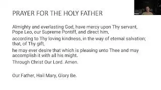 The Knights of Columbus Rosary & Divine Mercy Chaplet for Wednesday, January 14, 2026.