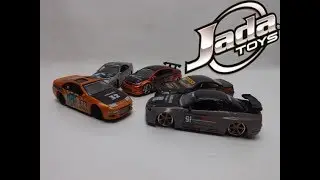 Jada toys Cars collection Toyota Soarer Nissan skyline 300zx Scion tC