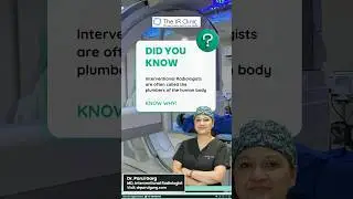 🩺 Did You Know? Interventional Radiologists = Plumbers of the Human Body 🚰✨