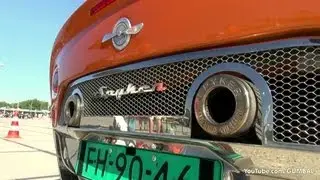 Spyker C8 Aileron - Exhaust notes!