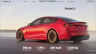 Tesla Website using html and css only | project for beginners