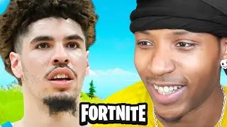 Silky & LaMelo Play Fortnite Duos! (HILARIOUS)