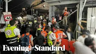 More than 40 people killed in &lsquo;disastrous&rsquo; stampede at Israel religious festival