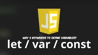Why 3 Keywords to Define Variables?|let,var,const|Crazy Codes|Java Script Tamil #javascript #java