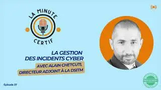 &Eacute;pisode 37 - La gestion des incidents cyber