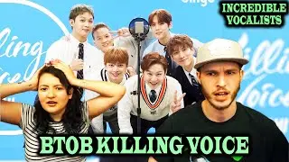 VOCAL KINGS! | BTOB ON KILLING VOICE | REACTION!