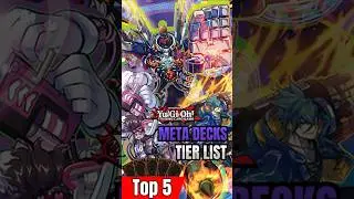 TOP5 Meta/Rogue Decks POST DUAD #yugioh #yugiohtcg #yugiohcards