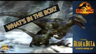 Jurassic World: Dominion &ndash; Blue & Beta X-Plus Plastic Model Kit