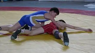 Wrestling / Ringen, LM Sachsen 2023, Jugend B, Freestyle, 48 kg, Gayutakaev - Fröber
