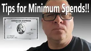How to Meet Minimum Credit Card Spend | Tips on how to meet your minimum credit card spend - bonus!