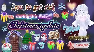 How to PREPARE and Get RICH Fast for the CHRISTMAS UPDATE! | Roblox ADOPT ME 2025 🎄🎁❄️☃️🎅