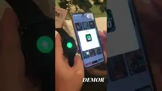 IWO 15 W57 Smart Watch Connected Bluetooth Download Install Watch face by App from Smartphone