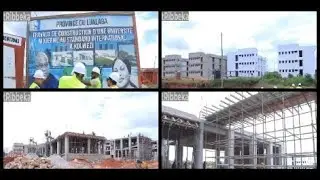 RDC/Lualaba : Evolution des travaux de construction de l'Universit&eacute; de Kolwezi - 80% d'ex&eacute;cution