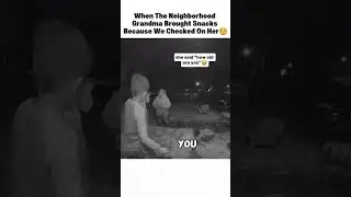 This Is What Happens When You Care For Your Neighbor! 🥺❤️ #grandma #neighbors #helping #shorts