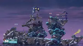 Worms W.M.D. - Campaign lvl 23: The Crate Wall