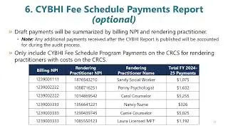 Cost and Reimbursement Comparison Schedule (CRCS) Training