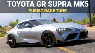 Forza Horizon 5 Tuning - 2020 Toyota GR Supra MK5 - FH5 Purist Race Build, Tune & Gameplay