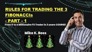 INSTITUTIONAL FOREX COURSE 101 - LESSON 57 - How to TRADE the 3 Fibonaccis - PART - 1!