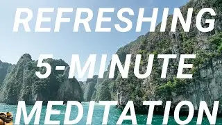 Daily Morning Meditation for Positive Energy (5 Minutes), Calming Music, Focus Music, Peaceful Music