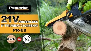 🪚⚡️Meet Prunarbo New Product E8 Electric Chainsaw&ndash;Small Saw, Big Power!#prunarbo#tools#nature#garden
