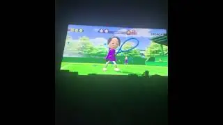 Wii sports Tennis Crystal vs Jake and Fumiko